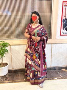Elegant Maroon lehnga choli gopi