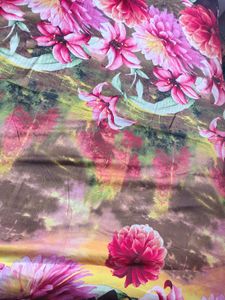 Vibrant Floral Bed Sheet