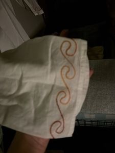 Embroidered White Kurta