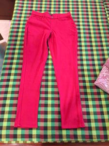 Vibrant Red Jeans