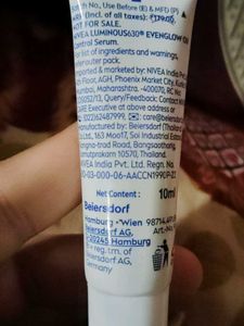 NIVEA Luminous EvenGlow Oil Control Serum