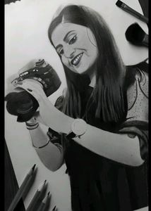 Portrait Art Work🎨🥰🤩💖💖