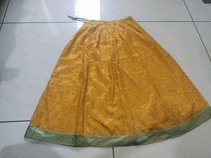 rajputi poshak Yellow Lehenga Choli Set