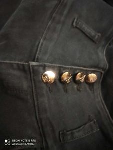 High Waisted Black Skinny Pants