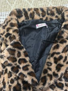 Leapord Print Coat For Women