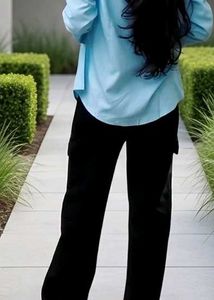 Chic Black Cargo Pants
