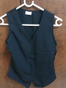 Classic Black Vest
