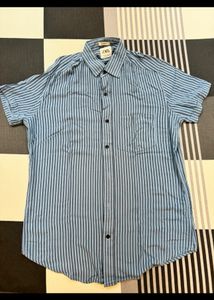 New ZARA Mens Shirt Half-Sleeve Original Branded