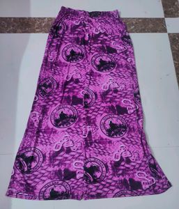 Free Size Purple Palazzo Pant