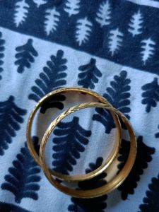 Golden Bangles (Set of 2)