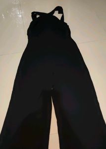 Elegant Black Halter Neck Jumpsuit