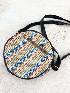 Unique Round Boho Sling Bag
