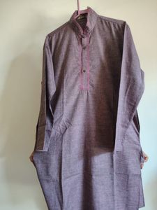 Men's Purple Kurta size L