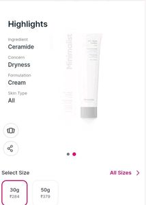 Minimalist skincare combo of moisturizer+sunscreen