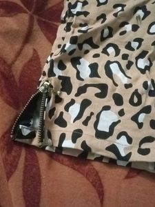 Animal Print Shorts