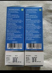 The Derma Co Salicylic Acid Gel Face Wash Pack 2