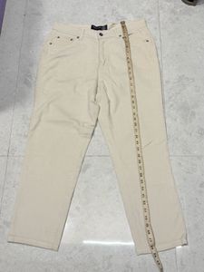 Classic Beige Corduroy Pants