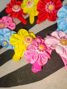 Cute Flower Hair Clips Set of 50 piece
