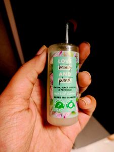 Love Beauty and Planet Onion mini trial shampoo