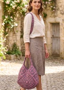 Chic Crochet Tote Bag