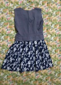 stylish flower printed tunic top