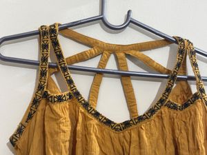 Mustard Tank Top