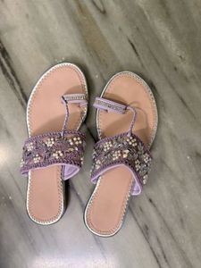 Purple Ethenic Sandals🔥🔥❤️