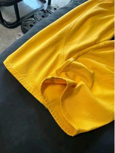 Yellow Y2k streetwear Wide-Leg Jeans