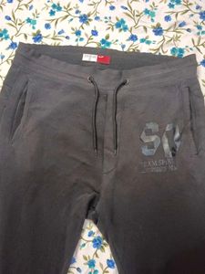 Men's Grey "TEAM SPIRIT" Joggers