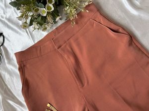 Terracotta Wide Leg Pants