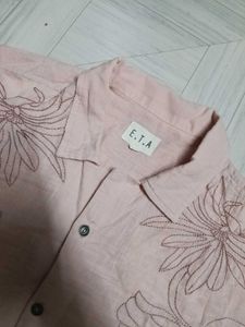 Boxy fit shirt ( Embroided )