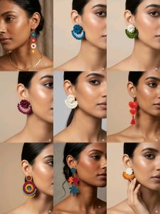 (buy Any 3)Boho handmade crochet earrings