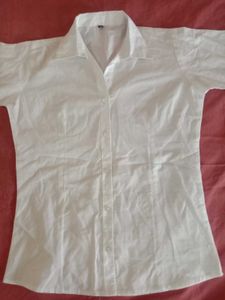 Classic White Collared Shirt