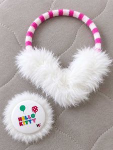 Hello Kitty Earmuffs & Powder Puff Set