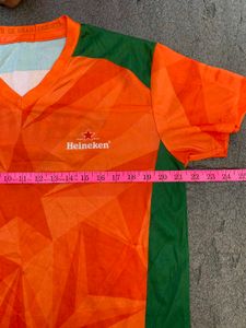 Heineken Sports T-Shirt - Orange &amp; Green