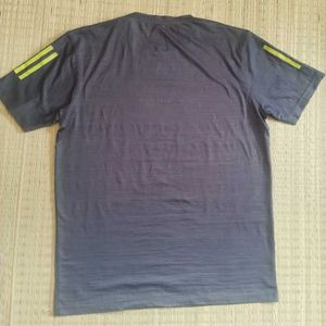 Adidas Men's Grey Running T-Shirt