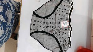 3 Pack Women's Heart Print Briefs