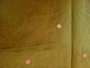 OFFER! RAW POCHAMPALLY SILK KURTA MATERIAL FOR S