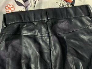 Zara Faux Leather Pants