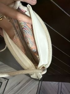 Sunflower Rope Crossbody Bag