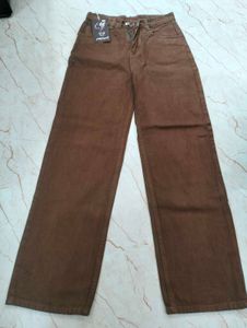 make offer Brown Wide Leg Jeans