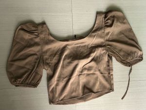Brand New Shein Grey Women's Crop Top