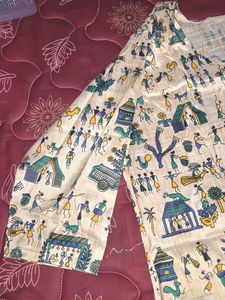 Tribal printed short kurti