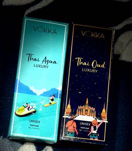 Vokka Thai Aqua & Oud Perfume Set