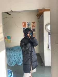 Stylish Black Puffer Coat