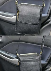 Vintage Leather Crossbody Bag