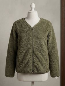 Cozy Fleece Zip-Up Jacket