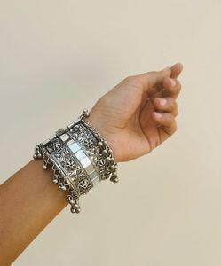 Boho Mirror Work Bracelet