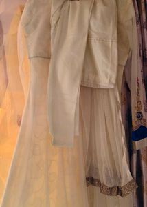 Full Gaon  Neck Design With Pant And Dupatta