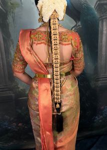Elegant Gold Plated Bridal Jada